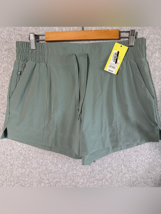 all in motion Pants - all in motion Sage Green Athletic Drawstring Shorts